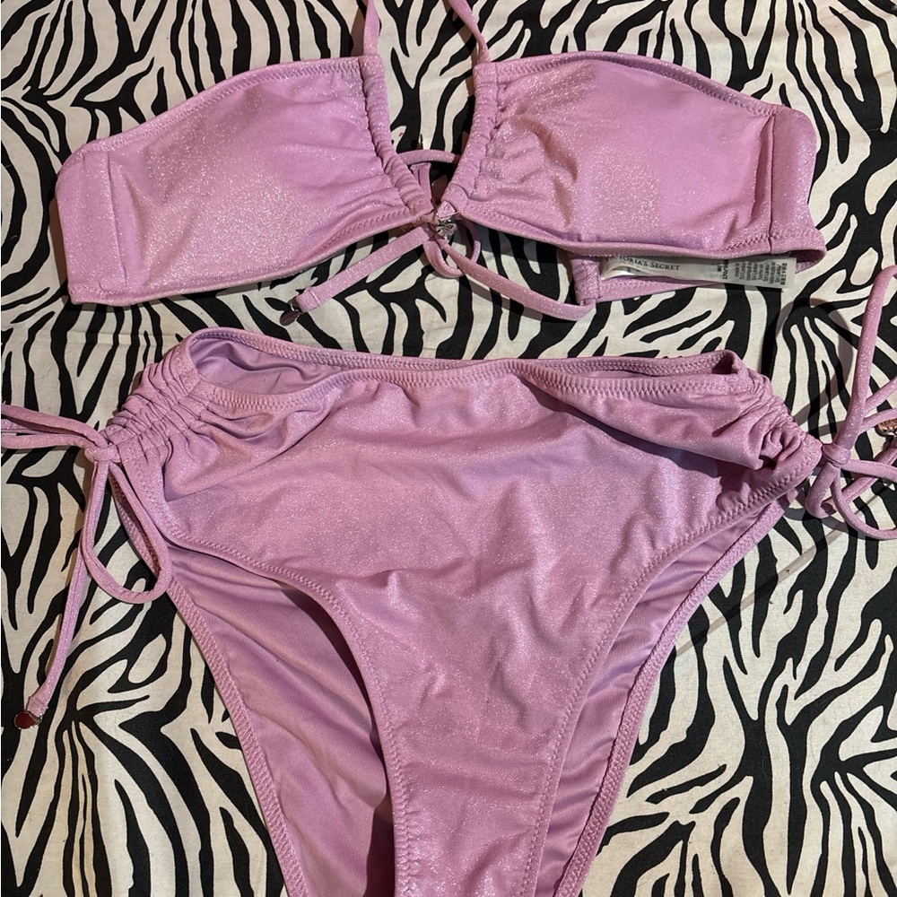Victoria’s Secret Shimmering Lilac Bikini Set